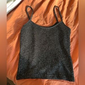 Cute black top with sparkles
